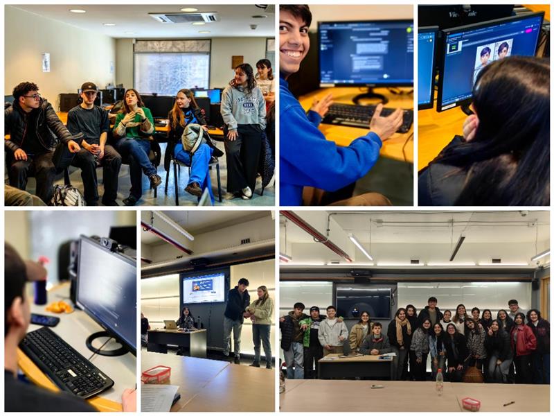 Estudiantes en curso Narración Interactiva